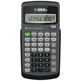 Texas Instruments TI-30XA Gri Siyah Hesap Makinesi