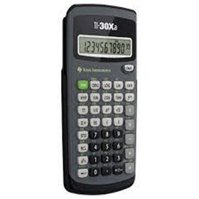 Texas Instruments TI-30XA Gri Siyah Hesap Makinesi