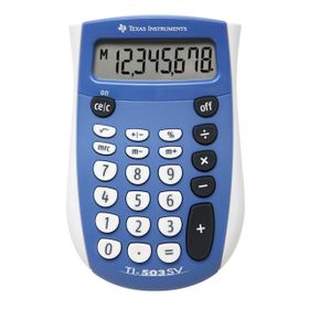 Texas Instruments TI-503-SV 8 Haneli Hesap Makinesi