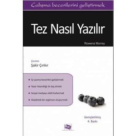 Tez Nasıl Yazılır - Rowena Murray