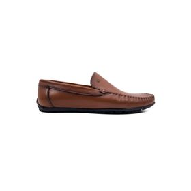 Tezcan Yalı Taba Hakiki Deri Erkek Loafer Ayakkabı