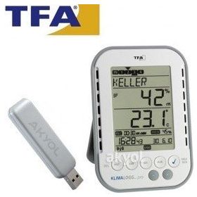TFA 30.3039 Klimalogg Pro Sicaklik ve Nem Kayit Cihazi