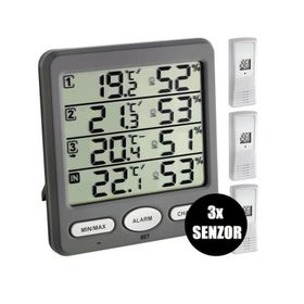 TFA 30.3054 Klima Monitör Çoklu Ortam Sıcaklık ve Nem Ölçer
