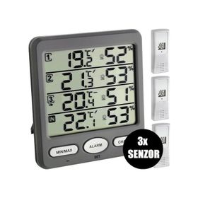 TFA 30.3054 Klima Monitör Çoklu Ortam Sıcaklık ve Nem Ölçer