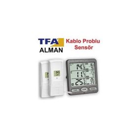 TFA 30.3062.10 TRIO Kablosuz İç ve Dış Ortam Sıcaklık Ölçer
