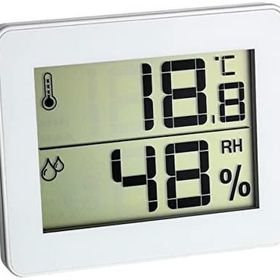 TFA 30.5027.02 Gri Slim Dijital Nem Ölçer Termometre