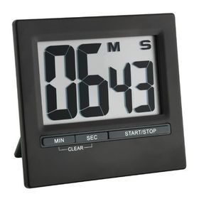 TFA 38.2013.01 Elektronik Siyah Zamanlayıcı Kronometre
