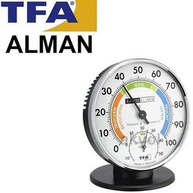TFA 45.2033 RaumKlima İbreli Sıcaklık ve Nem Ölçer