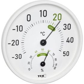 TFA 45.2045.02 Geniş Göstergeli Analog Sıcaklık Nem Ölçer