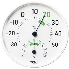 TFA 45.2045.02 Geniş Göstergeli Analog Sıcaklık Nem Ölçer