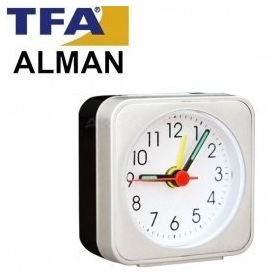 TFA 60.1019 Sessiz Çalışan Analog Çalar Saat