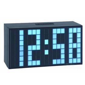 TFA 98.1082.02 Time Block Led Işıklı Çalar Saat