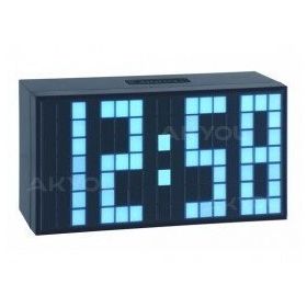 TFA 98.1082.02 Time Block Led Işıklı Çalar Saat