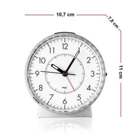 TFA Analog Görünümlü Elektronik Alarmlı Masa Saati