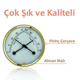 TFA Mekanik Mini Oda Termometre Nem Ölçer
