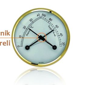 TFA Mekanik Mini Oda Termometre Nem Ölçer