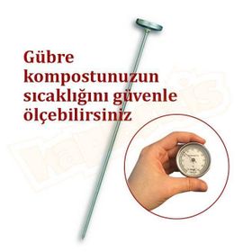TFA Metal Kompost Termometresi