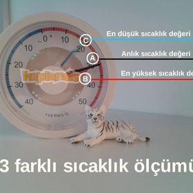 TFA Min-Max Mekanik Termometre