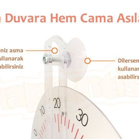 TFA Pencere Termometresi