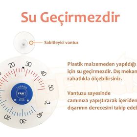 TFA Pencere Termometresi