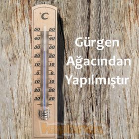 TFA Tahta Duvar Termometresi