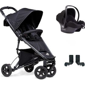 TFK Dot Siyah Bebek Arabası