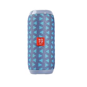 TG117 Bluetooth Kablosuz Taşınabilir Siyah Ses Bombası Extra Bass TG117 Hoparlör