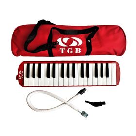 Tgb 32 Tuşlu Bez Çantalı Kırmızı Melodika
