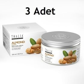 Thalia 3x250 ml Badem Yağlı Cilt Bakım Kremi