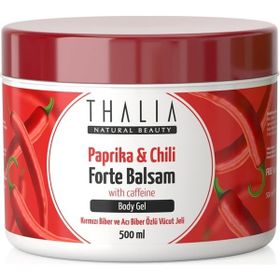 Thalia 500 ml Kırmızı Biber ve Acı Biber Özlü Masaj Jeli