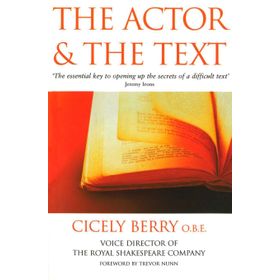 The Actor And The Text Kitap