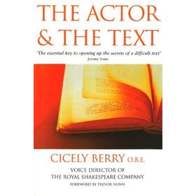 The Actor And The Text Kitap