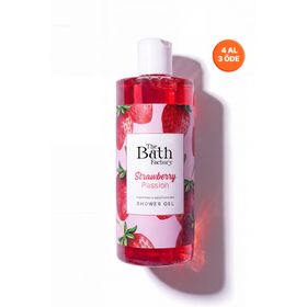 The Bath Factory Strawberry Passion 400 ml Duş Jeli