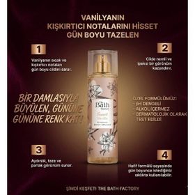 The Bath Factory Sweet Vanilla 200 ml Vücut Spreyi
