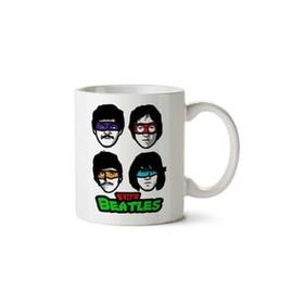 The Beatles Teenage Mutant Ninja Turtles Baskılı Kupa