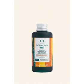 The Body Shop 100 ml Boost Shine On Saç ve Vücut Yağı