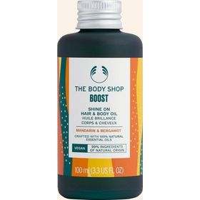 The Body Shop 100 ml Boost Shine On Saç ve Vücut Yağı