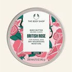 The Body Shop 200 ml British Rose Body Butter Vücut Nemlendiricisi
