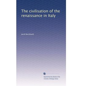 The Civilisation Of The Renaissance İn İtaly-Paper Books