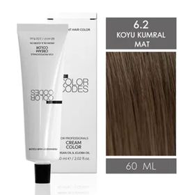 The Color Codes Cream Color 60 ml 6.2 Dark Blonde Ash Pearl Saç Boyası