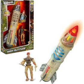 The Corps Altitude Roket Sesli ve Işıklı Askeri Oyun Seti