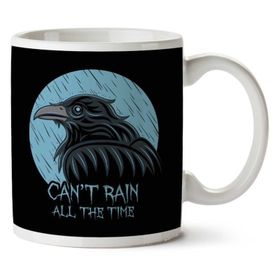 The Crow Cant Rain All the Time Baskılı Kupa