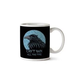 The Crow Cant Rain All the Time Baskılı Kupa