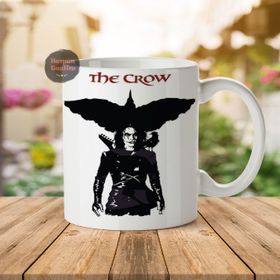 The Crow Porselen Kupa Bardak