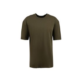 The Crow TC9010 Bisiklet Yaka Baskılı Haki Erkek T-Shirt