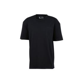 The Crow TC9011 BASIC Bisiklet Yaka Baskılı Lacivert Erkek T-shirt