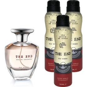 The End 100 ml Kadın Parfüm ve 3x150 ml Deodorant