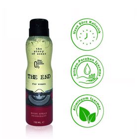 The End 150 ml 3 Adet Kadın Deodorant