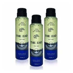 The End 3x150 ml Erkek Deodorant