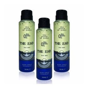 The End 3x150 ml Erkek Deodorant
